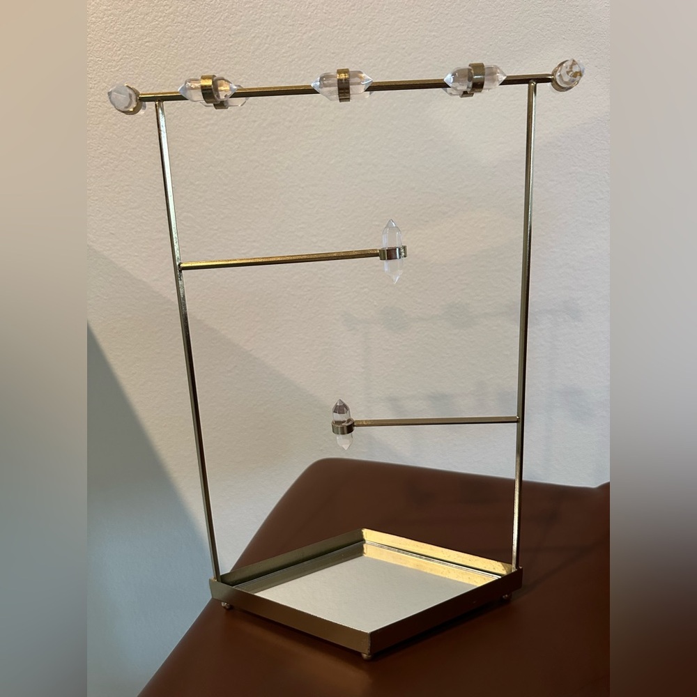 Urban Outfitters Gold Jewelry Organizer
